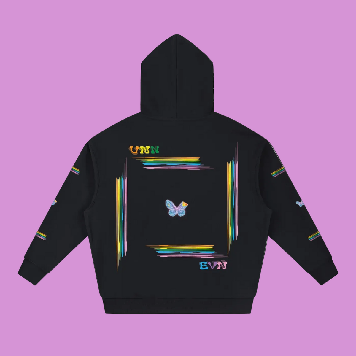UNNEVN FLUTTER//STATE — Heavyweight Hoodie