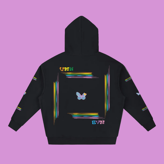 UNNEVN FLUTTER//STATE — Heavyweight Hoodie